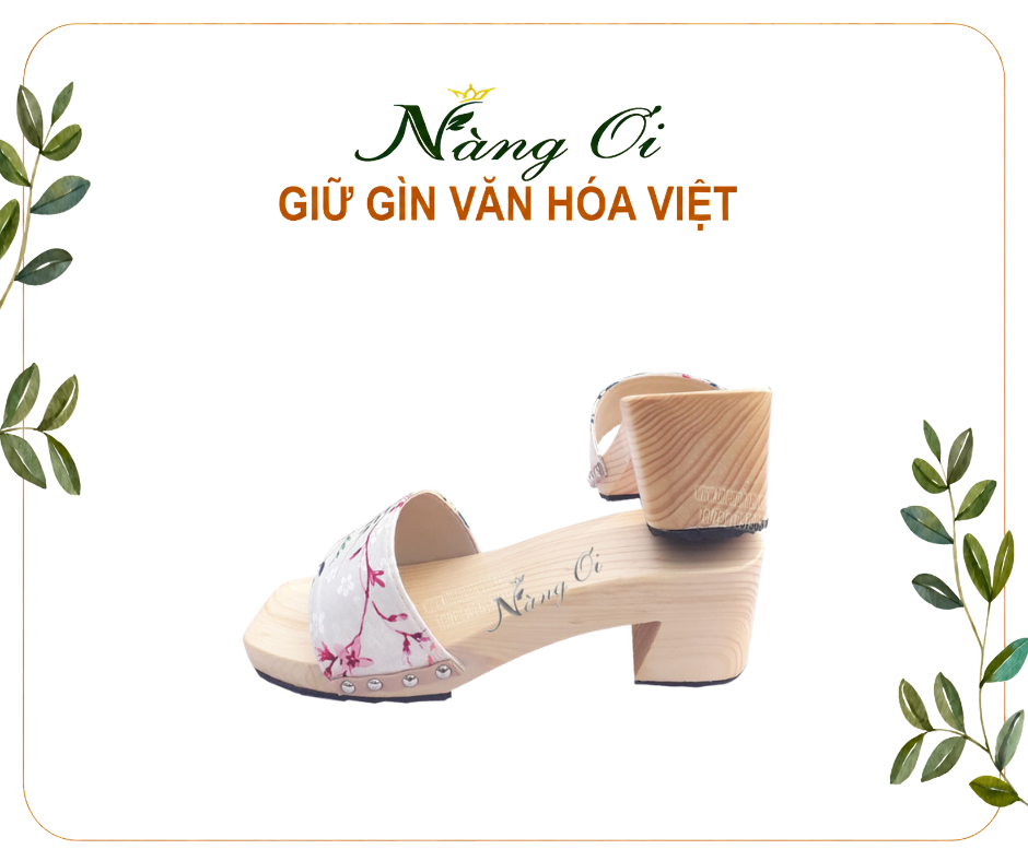 guốc gỗ nữ